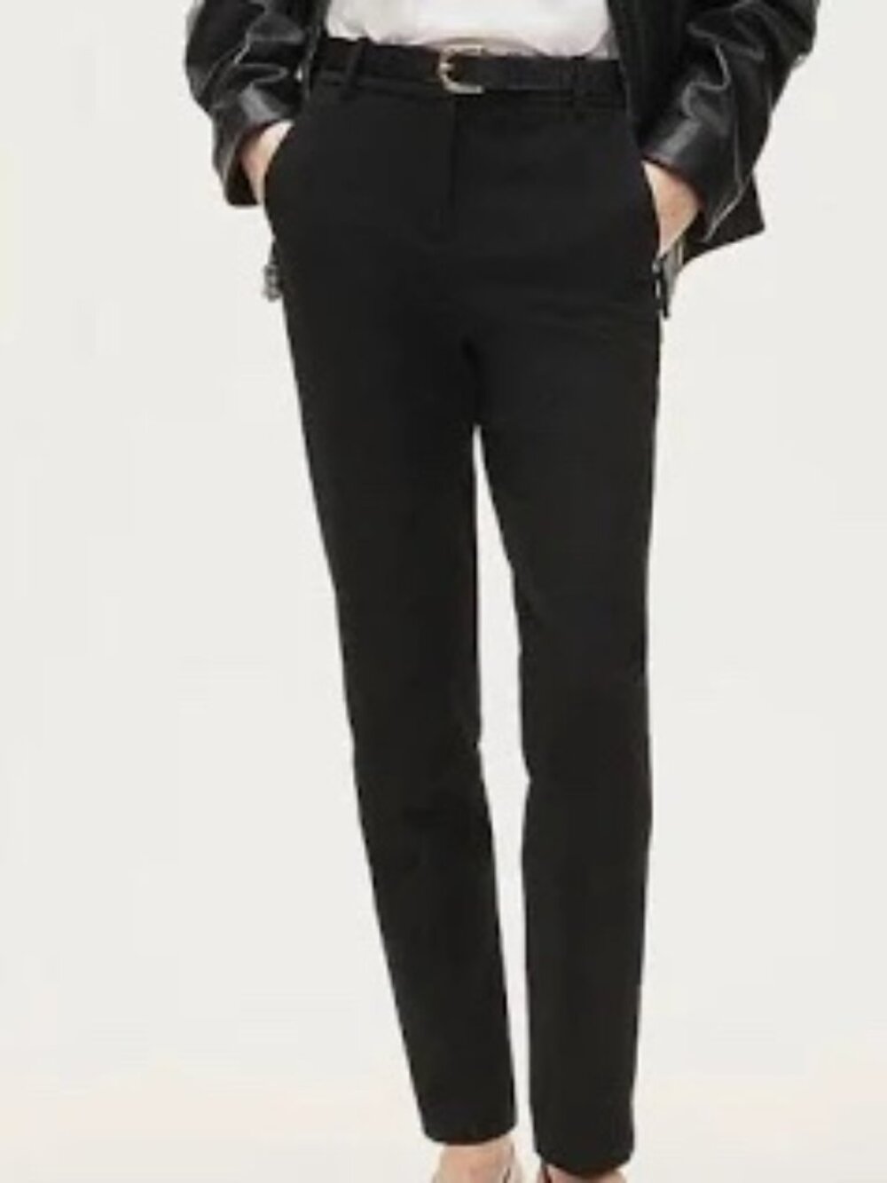 J Crew Cameron Black Pant Sz 8